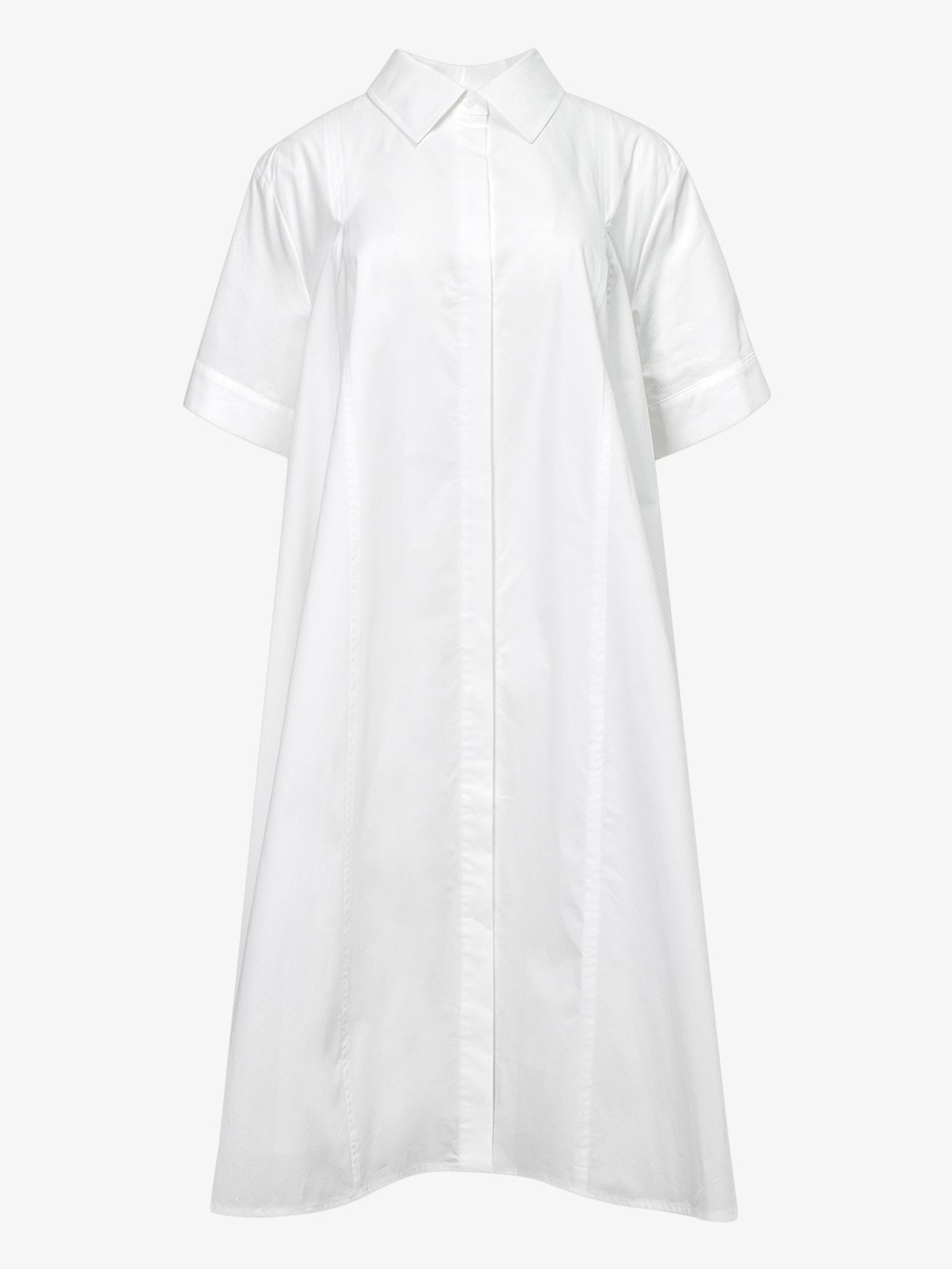 에이라인 셔츠 드레스 - 허앤쉬